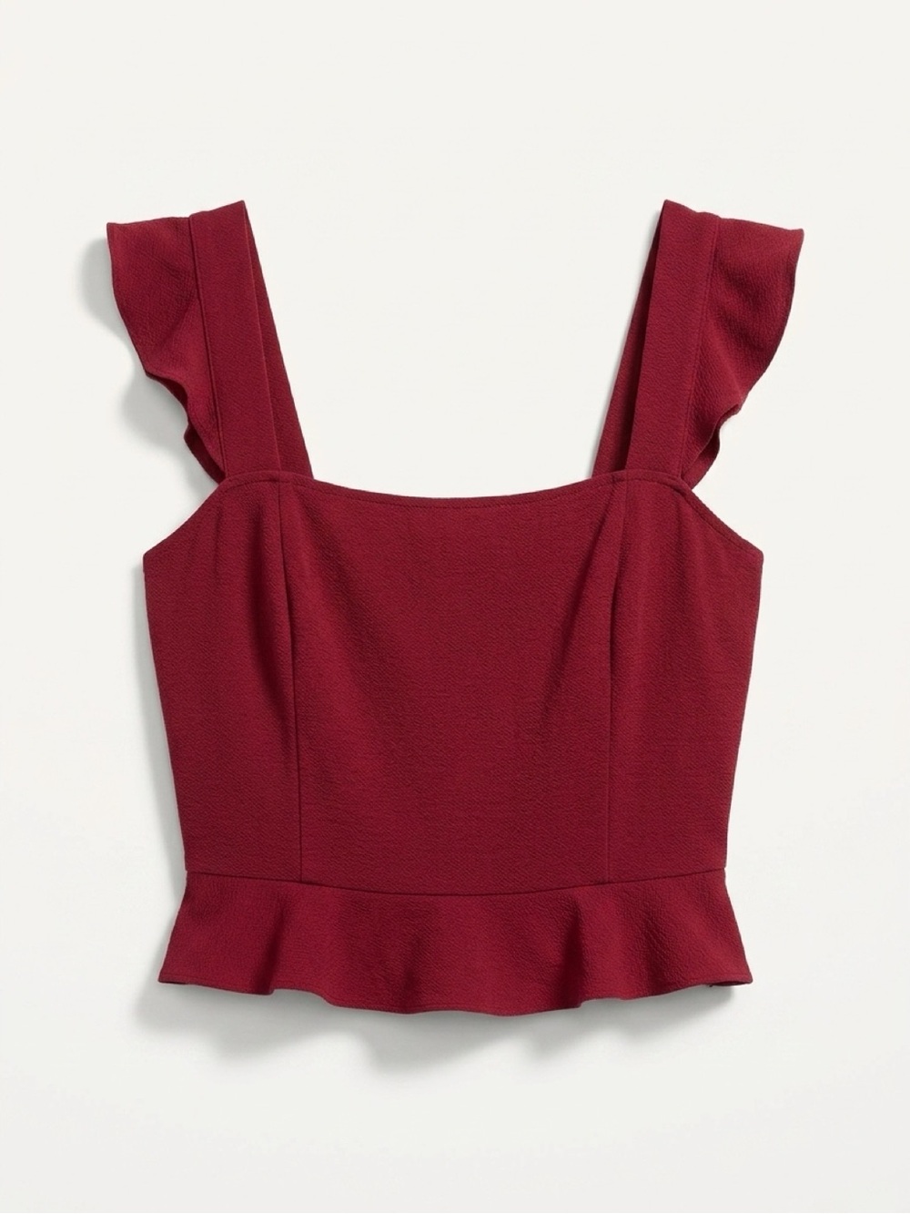 New! Altar'd State Red Ruffle Blouse - Picture 2 of 9